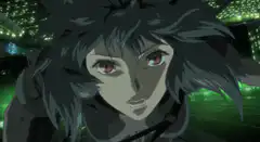 Motoko Kusanagi digital dissolve