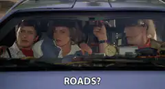 Where we're going we don't need roads