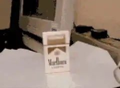Marlboro Lights pack transforms into robot