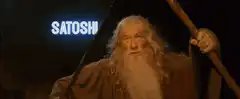 Gandalf strikes down Satoshi