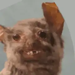 Goblin smiling and winking