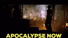 Apocalypse Now burning jungle scene