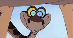 snake eyes spinning cartoon