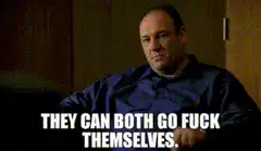 Tony Soprano and Dr. Melfi thumbs up