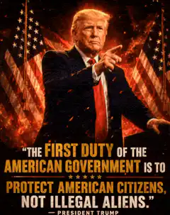 Trump quote protect citizens not illegal aliens