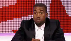 Kanye West confused face
