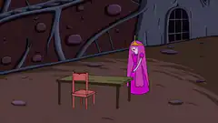 Princess Bubblegum flips table
