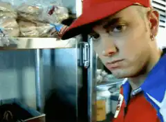 Eminem in Taco Bell commercial