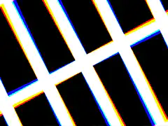 Abstract grid pattern shifting and warping