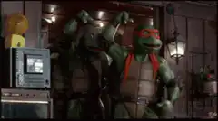 Teenage Mutant Ninja Turtles dancing