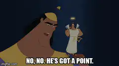 Poa no he's got a point