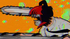 Chainsaw Man head bobbing