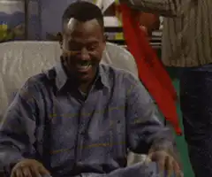 Martin Lawrence laughing hysterically