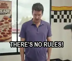 Dwight Schrute There's No Rules