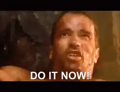 Arnold Schwarzenegger DO IT NOW