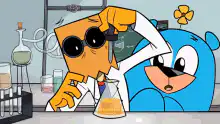 Sonic and Tails in a lab experiment