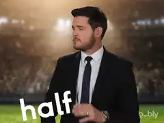 Michael Bublé halftimememe