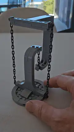 Grey Lego Swing Model