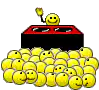 DJ smiley face emoji