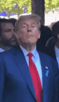 Donald Trump pointing finger
