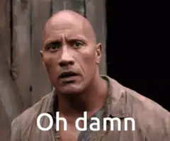 The Rock Oh Damn Reaction