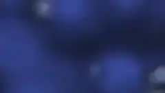 Abstract blue bokeh lights