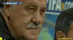 Carlos Queiroz facepalm
