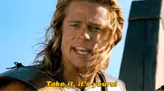 Brad Pitt Take It It's Yours