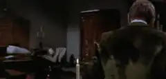 Man playing chess with a robot