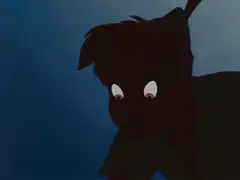 Peter Pan sees Tinker Bell