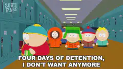 South Park boys four days of detention