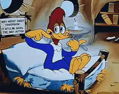 Woody Woodpecker Why Worry About Tomorrow