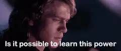 Anakin Skywalker asks about learning power
