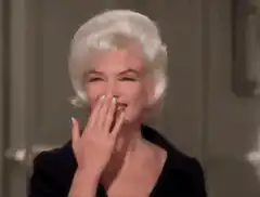 Marilyn Monroe laughing