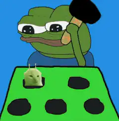 Pepe Whack-a-Mole Cat