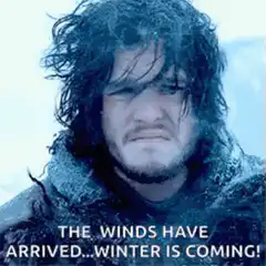 Jon Snow Winter Is Coming