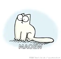 Simon's Cat says MAOEW
