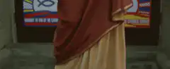 Jesus statue gives thumbs up