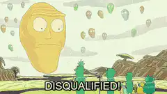 Rick and Morty Disqualified Planet