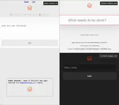 Todo app sync demo