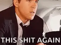 Ryan Reynolds facepalm this shit again
