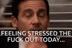 Michael Scott Facepalm Stressed