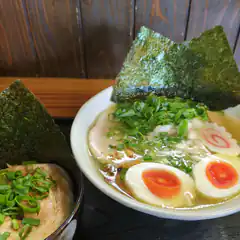 Bowl of ramen with nori and egg