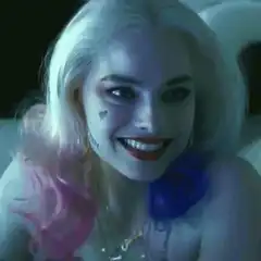Harley Quinn laughing maniacally