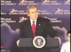 George W Bush You Fool Me We Can't Get Fooled Again