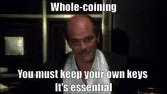 You must keep your own keys