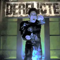 Derek Zoolander punches the camera