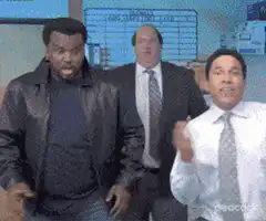 The Office characters dancing