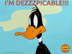Daffy Duck I'm Dezzpicable
