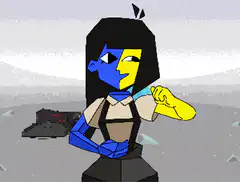 Pixel Art Character Dancing